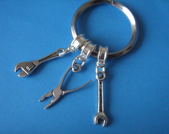 Plumber Keepsake Keyring, Engineer, Tools, DIY, Tradesman Gift Secret Santa