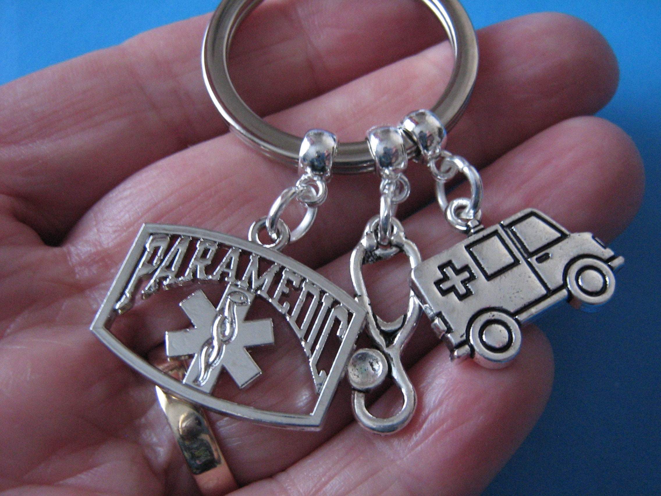 Paramedic Keyring Graduation Gift for Paramedics Daughter Son Etsy