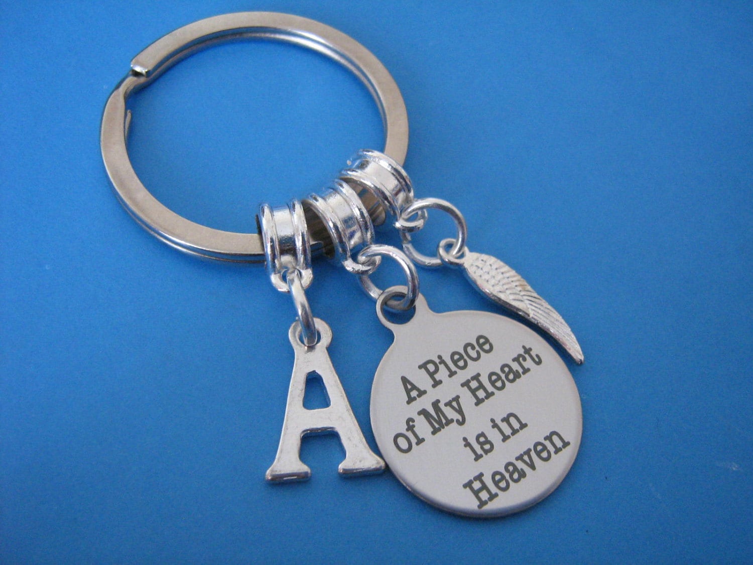 Bereavement Keyring in Memory of Keychain Sympathy Gift Etsy UK