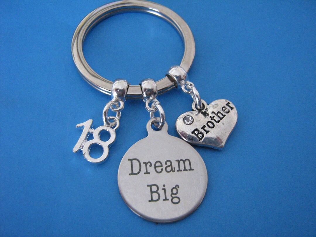 Buy Stainless Steel Inspirational Tag Keychain Sister Brother You Are