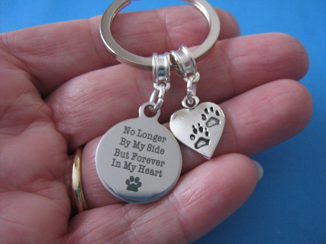 Pet Bereavement Keyring Loss of a Pet Gift In Sympathy of