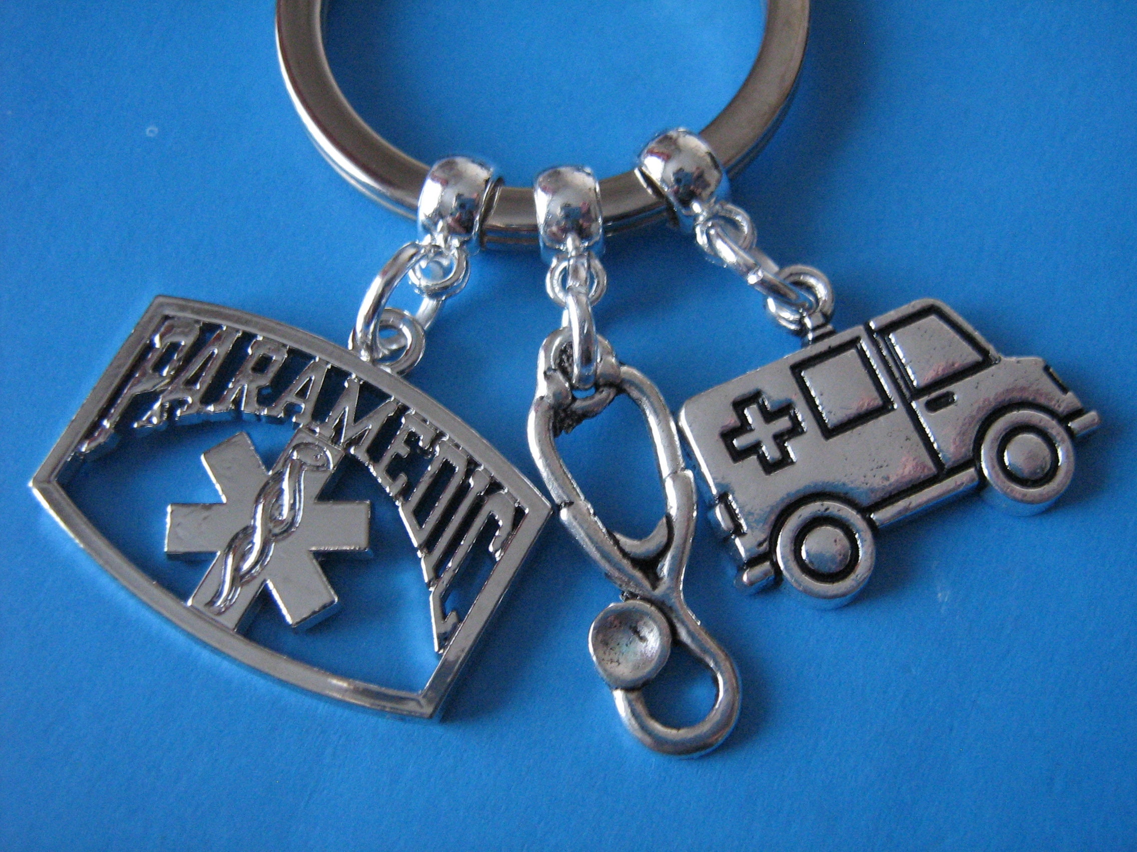 Paramedic Keyring Graduation Gift for Paramedics Daughter Son Etsy