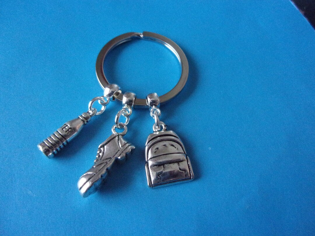 Walking Keyring Gift for a Walker Hiking Keychain Gift for a Hiker Gift