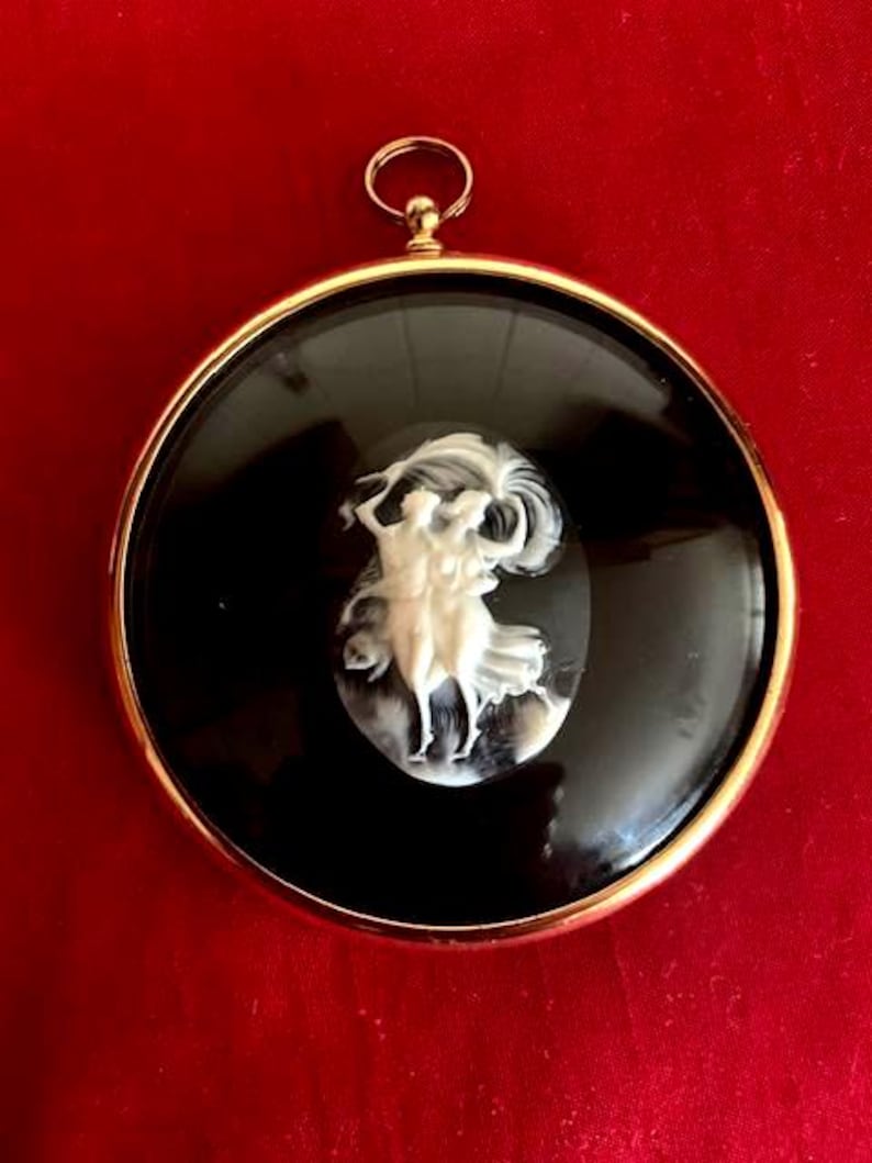 Vintage Peter Bates Miniature Cameo Wall Art - Collectible Gallery ...