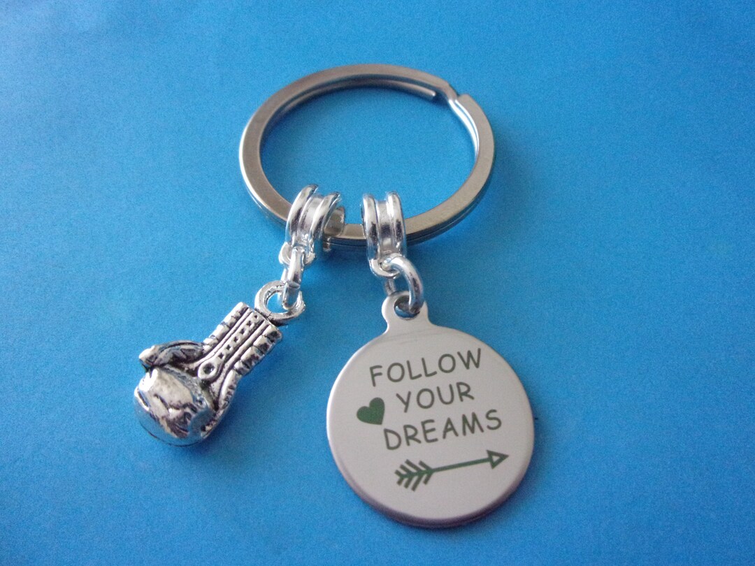 Boxing Glove Keyring Boxing Keychain Boxing Jewellery Gift for Him Gift