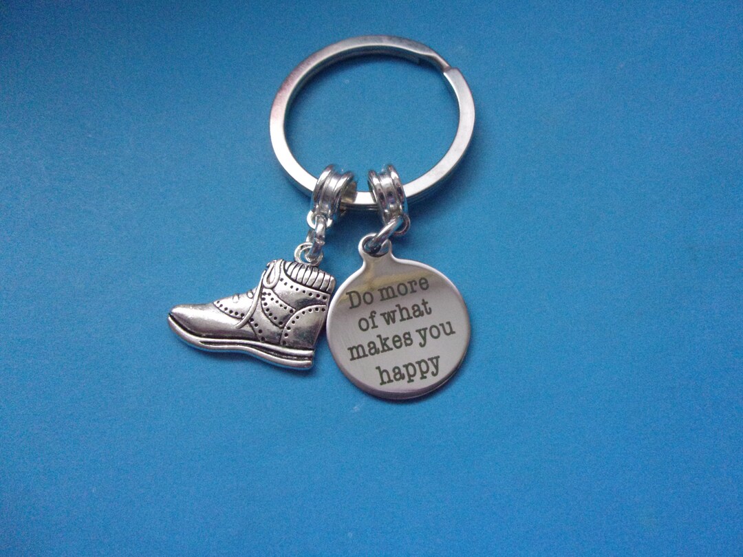 Hiking Keyring Hiking Boot Charm Walking Boot Keychain Climbing Keyring