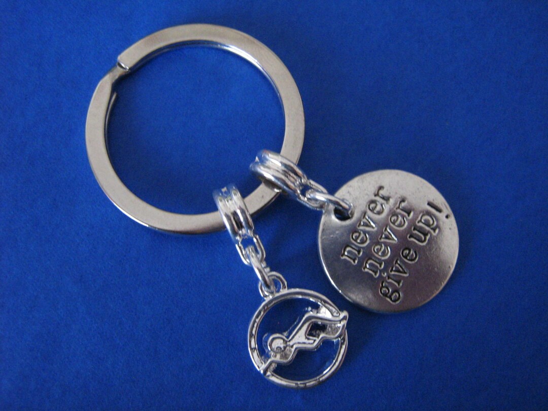 Swimming Keyring Swimmer Gift Inspirational Swim Charm Etsy