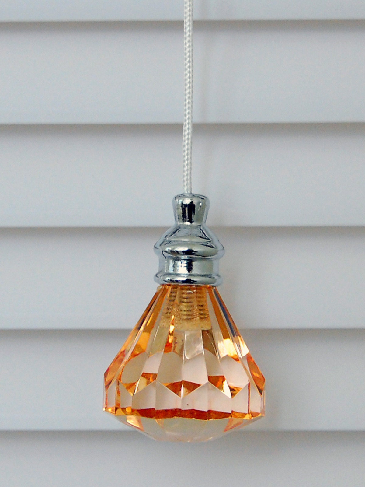 Set of 2 Acrylic Crystal Diamond Window Blinds Shade Pulls Etsy UK