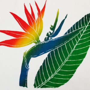 Hawaiian Bird of Paradise Kitchen Towel