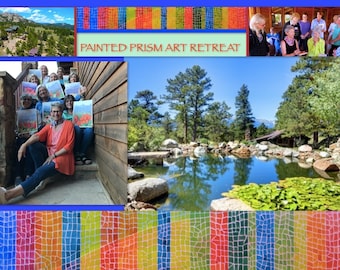 Tuition DEPOSIT - 2024 Painted Prism ART RETREAT - Estes Park - June  6-10