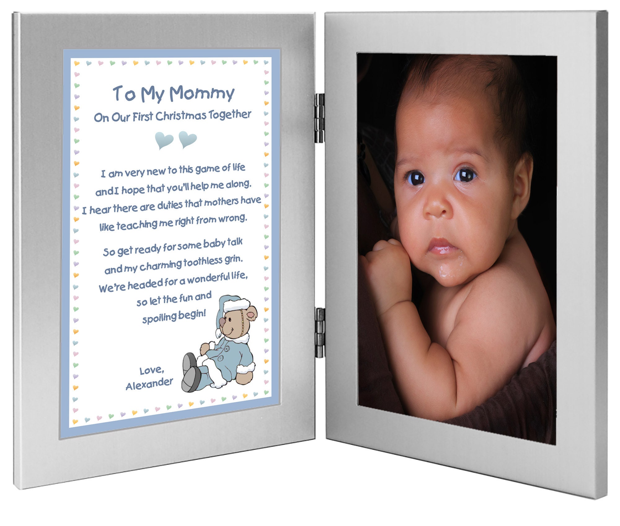 Christmas Gift for New Mom From Baby Son to My Mommy on Our First