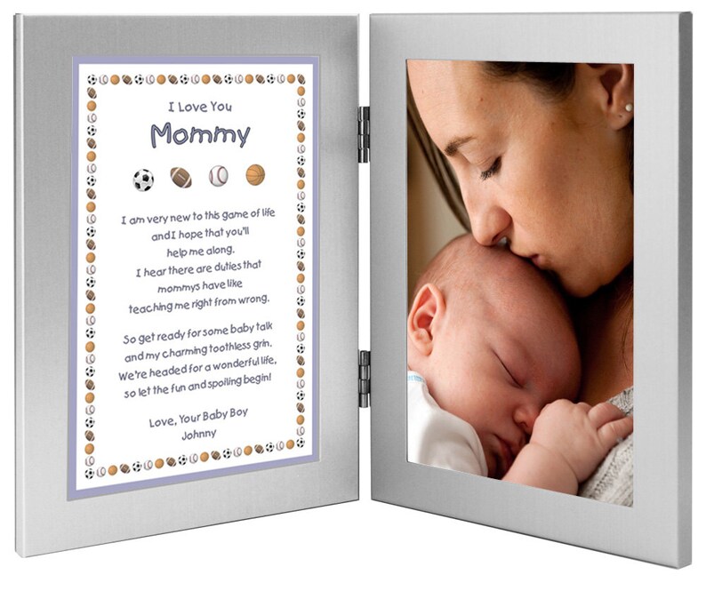 New Mom Personalized Newborn Gift Mommy Gift From Son baby Boy New
