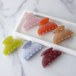 STARDUST | Embellished Claw Clips Hair Claw Clip Hair Accessories Trendy Hair Claw