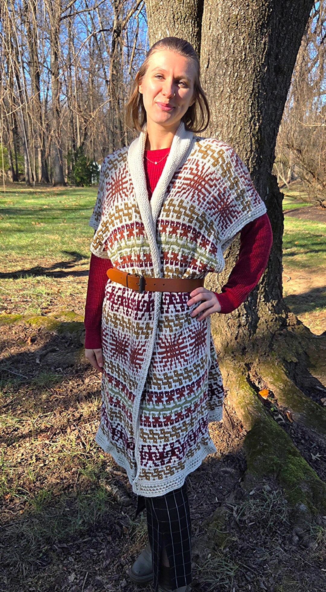 Equinox Ruana Knitting Pattern - Etsy