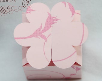 DIY Box, Gift Box, Paper Box, Box Template, Printable Gift Box, Flower Box