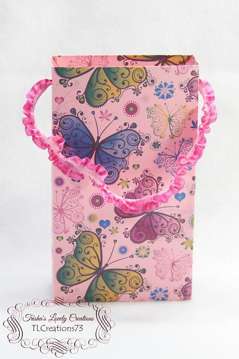 DIY Bag Gift Bag Paper Bag Bag Template Printable Gift Etsy