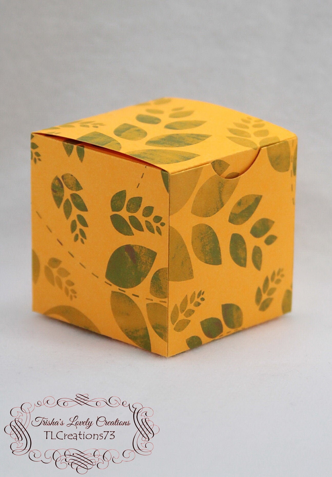 DIY Box, Gift Box, Paper Box, Box Template, Printable Gift Box, Hinged ...
