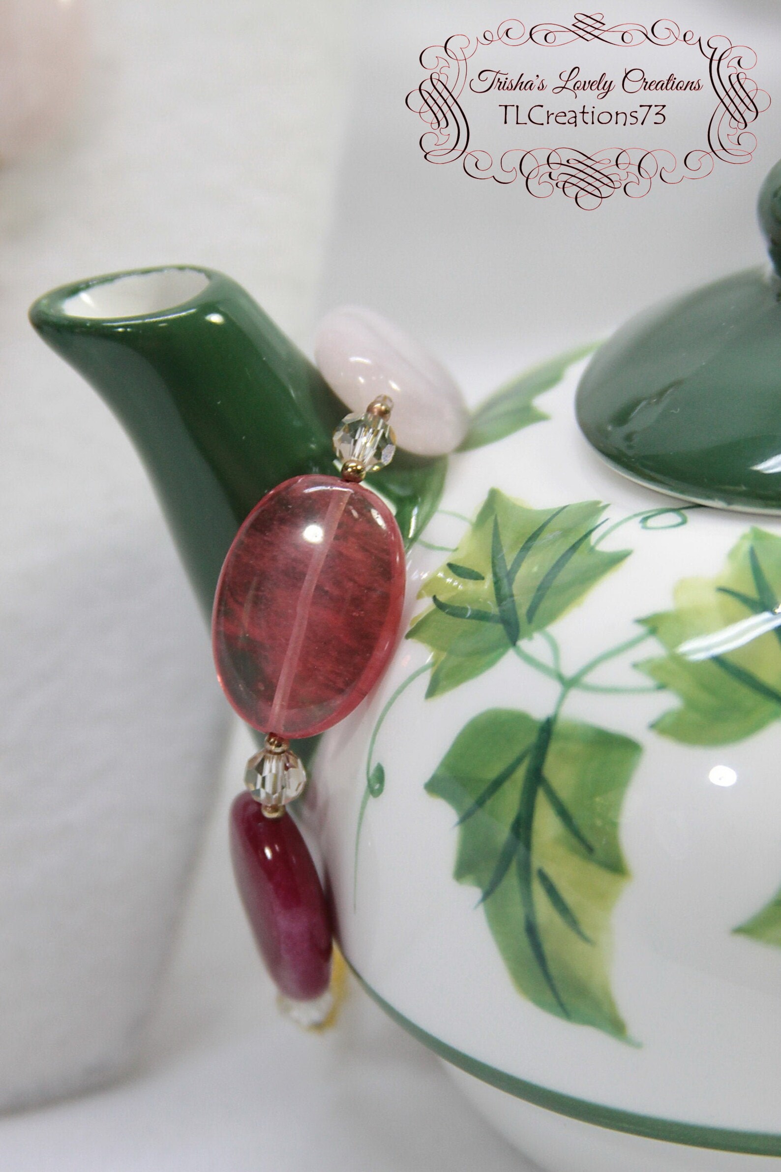 Rose Quartz Jewelry Set Gemstone Necklace Pink Jewelry Etsy