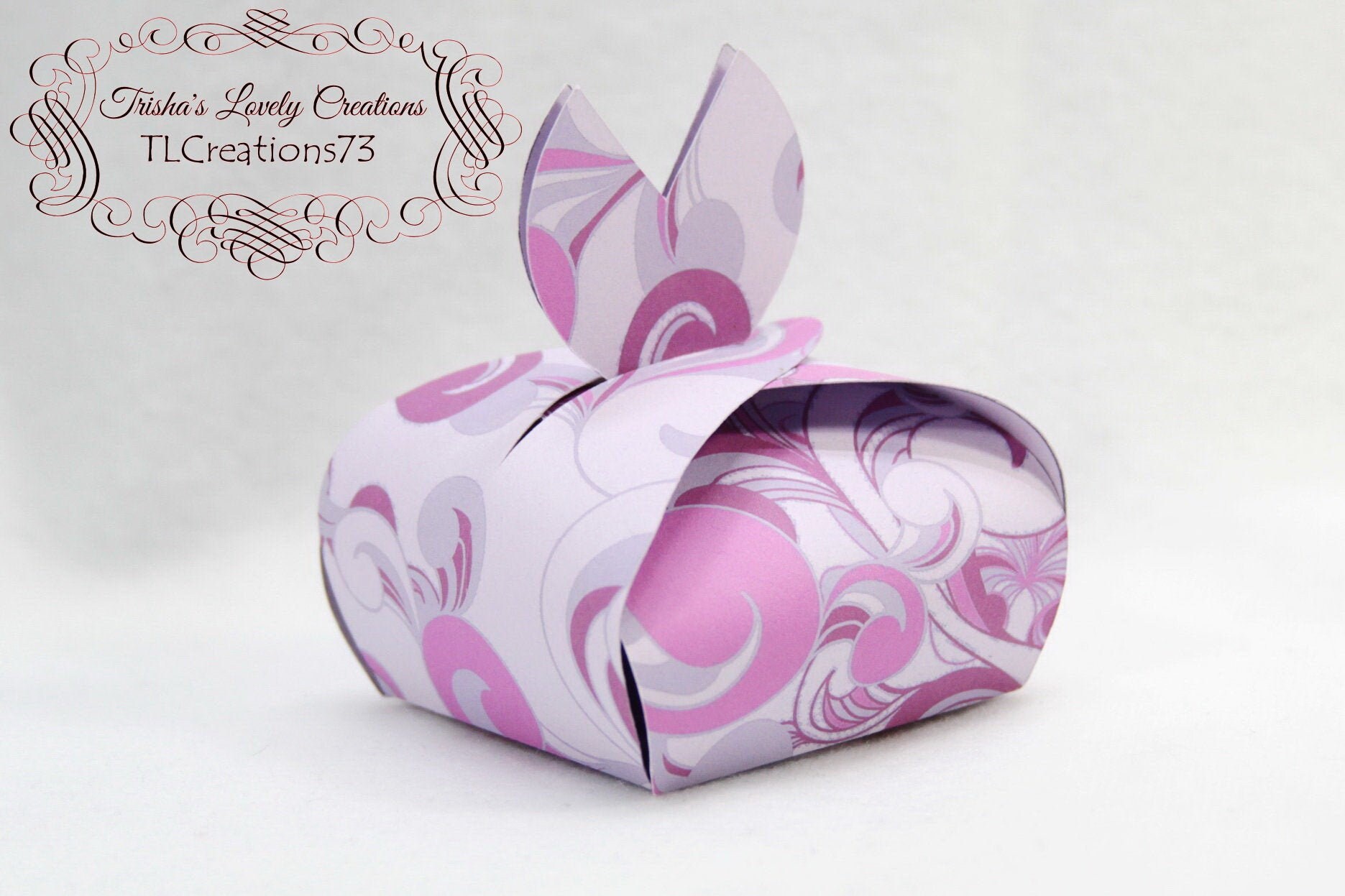 DIY Box, Gift Box, Paper Box, Box Template, Printable Gift Box, Flower