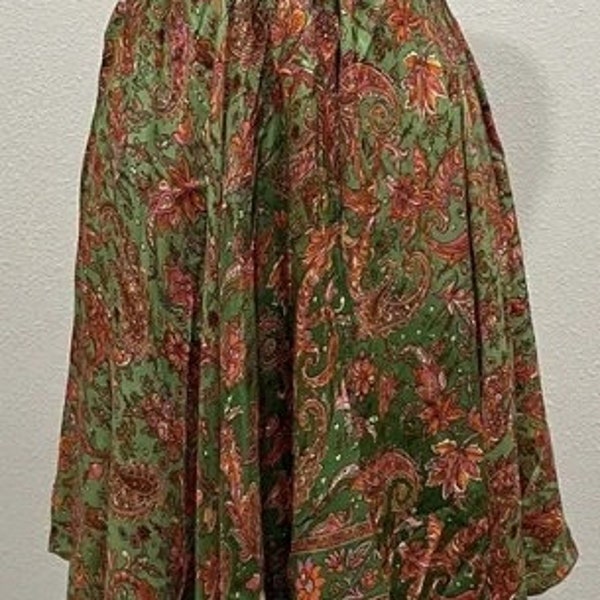 Fabulous Travel Dress Stevie Nicks Vintage Style Silk Bohemian DeLuxe Dress