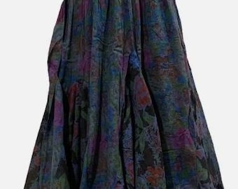 Fabulous Travel Dress Stevie Nicks Vintage Style Silk Bohemian DeLuxe Dress