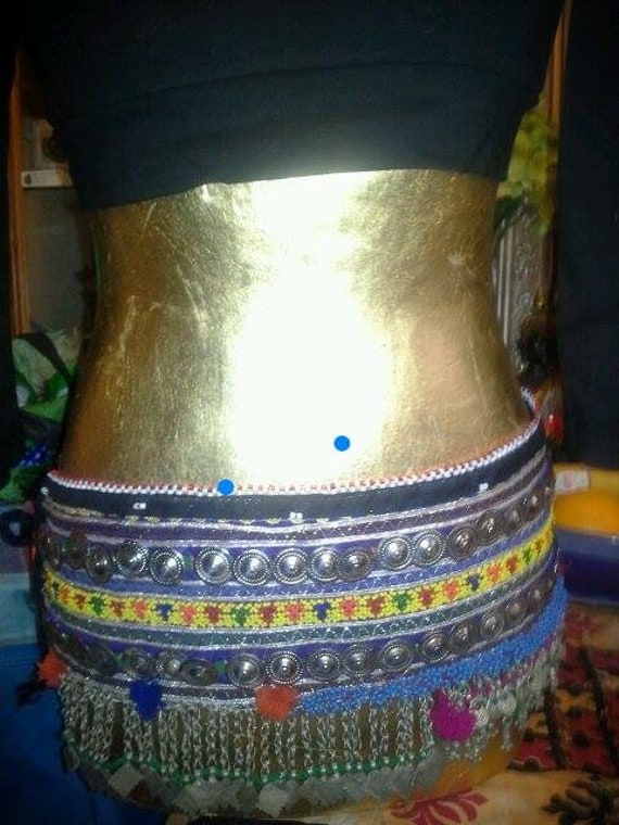 ATS Tribal Bellydance Vintage Kuchi Gypsy Boho Coin Belt - Etsy display picture 3
