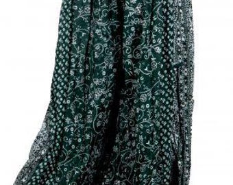 Beau pantalon tsigane Maharani ATS Tribal Full Maharani vert forêt