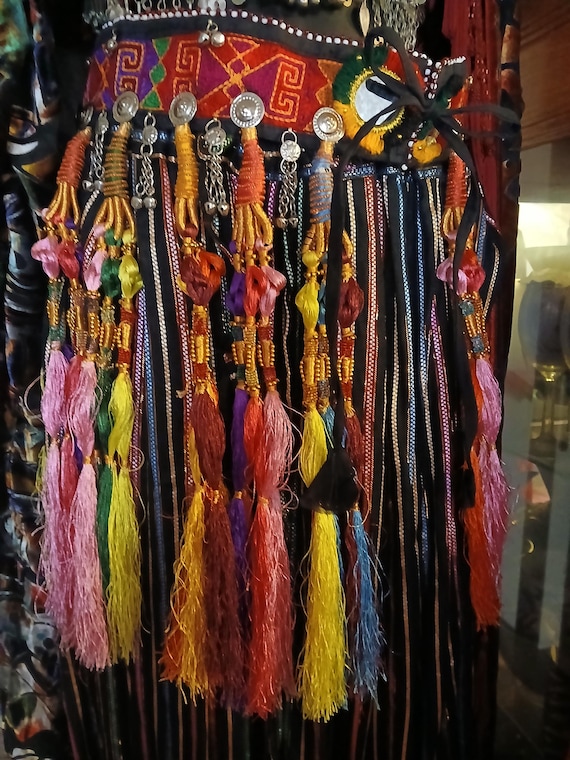 Colorful Tassel Belt Tassel Belt | Pink – Casa Danu main image 4
