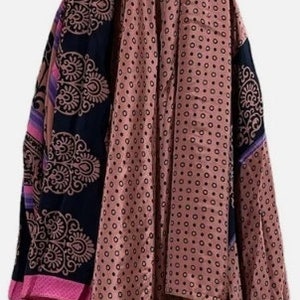 Fabulous Travel Dress Stevie Nicks Vintage Style Silk Bohemian DeLuxe Dress