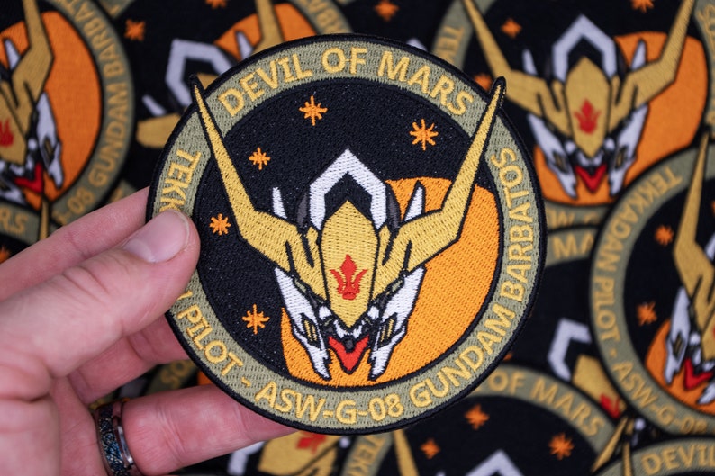 Devil of Mars Iron-on Patch - Etsy