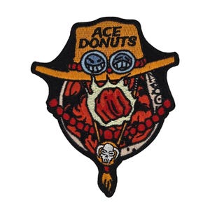 Ace Donuts Embroidered Patch