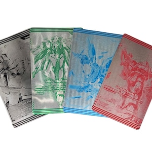 Custom Laser Engraved Aluminum TCG Cards