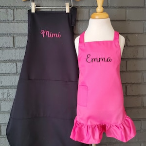 Parent & Child coordinating aprons