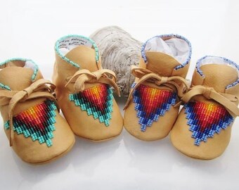 genuine native american moccasins