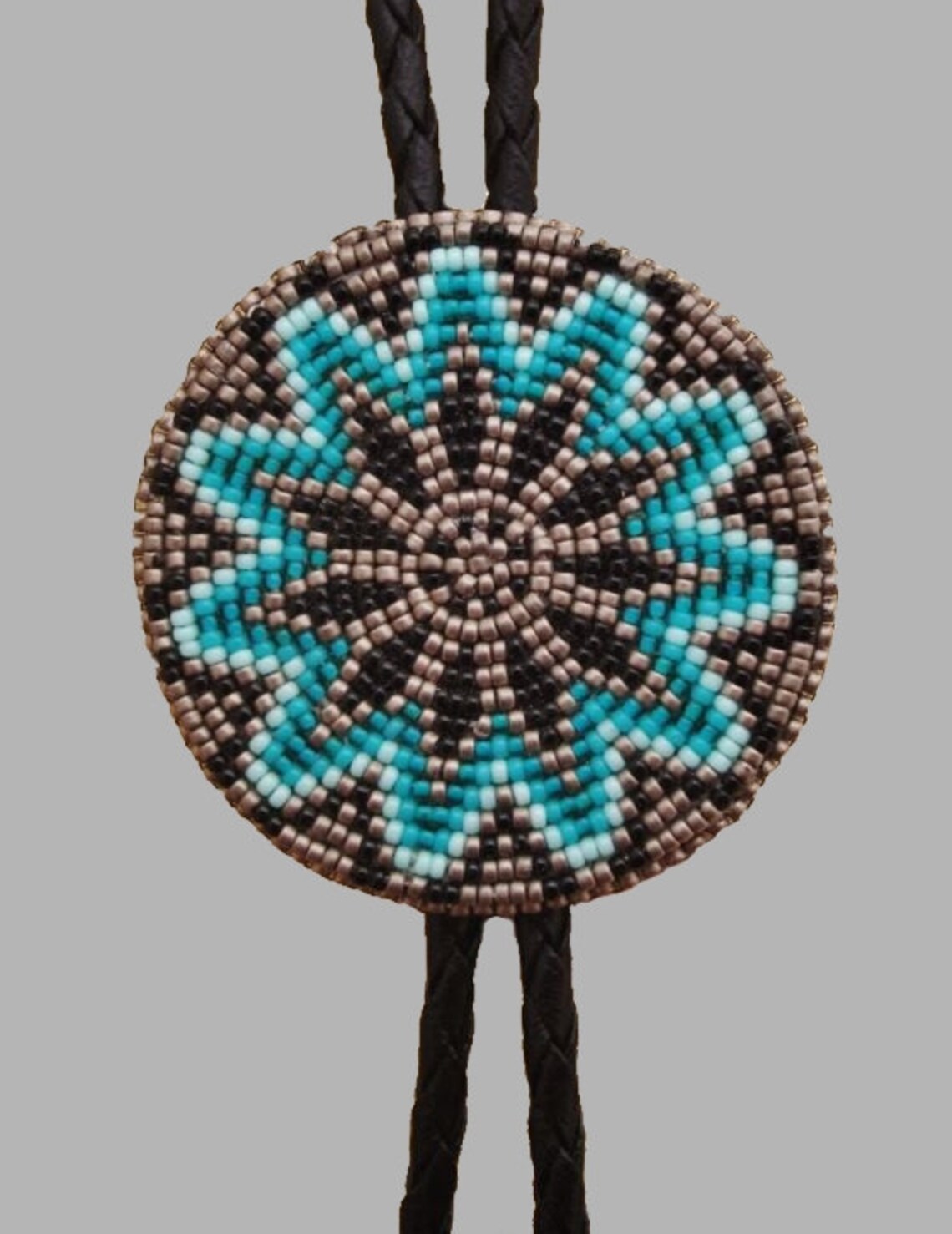 Beaded Bolo tie Etsy