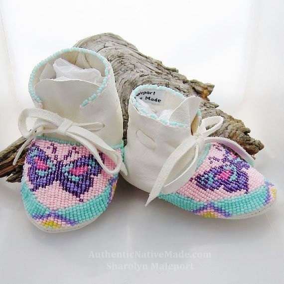 baby beaded moccasins