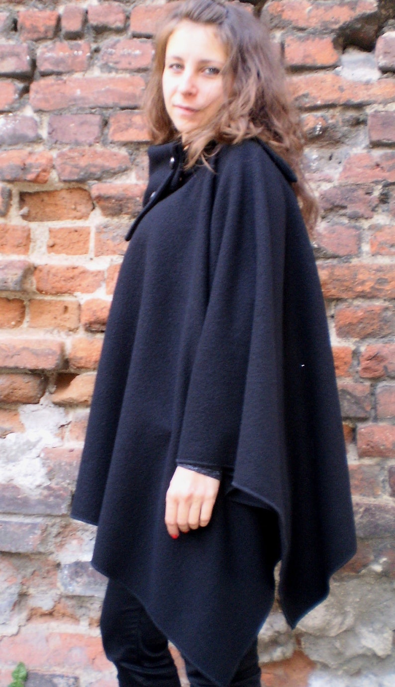 Women Wool Poncho Comfortable Wear Warm Poncho Oversize - Etsy