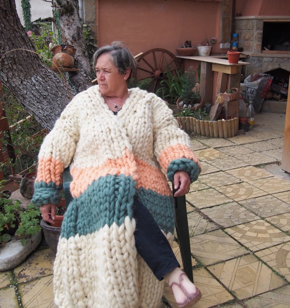 Big cheap knit cardigan