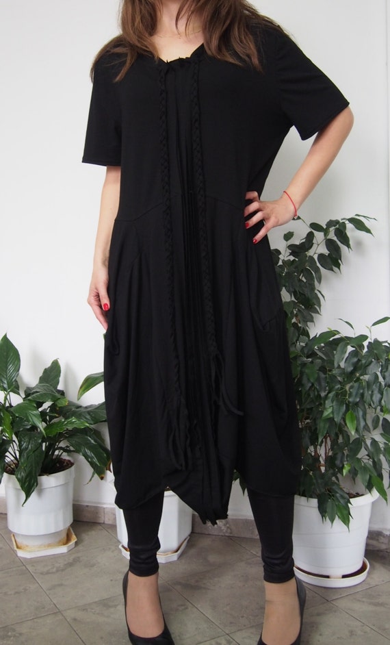 loose fitting jersey dress Brand Fit and Flare Long Sleeve Ponte Dress Plus Size Women's Dresses –  Penningtons