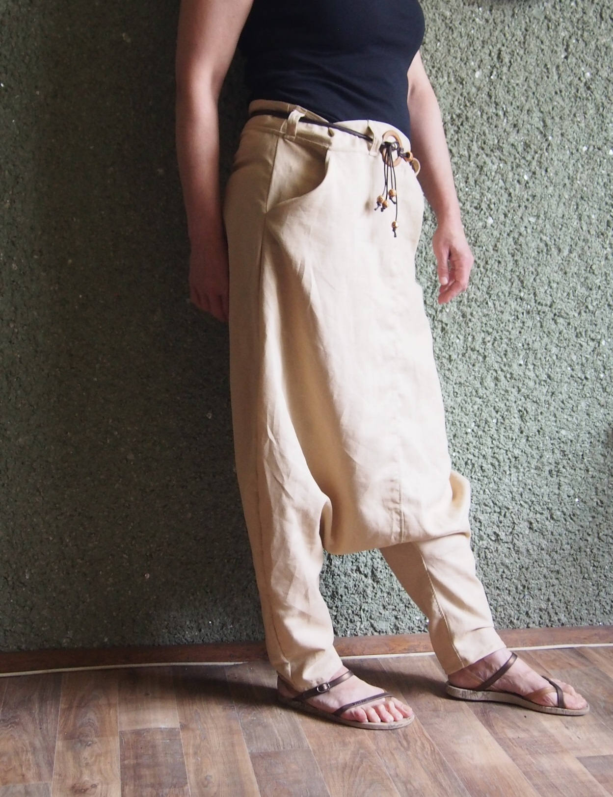 Спортивные брюки Drop crotch Pants 729
