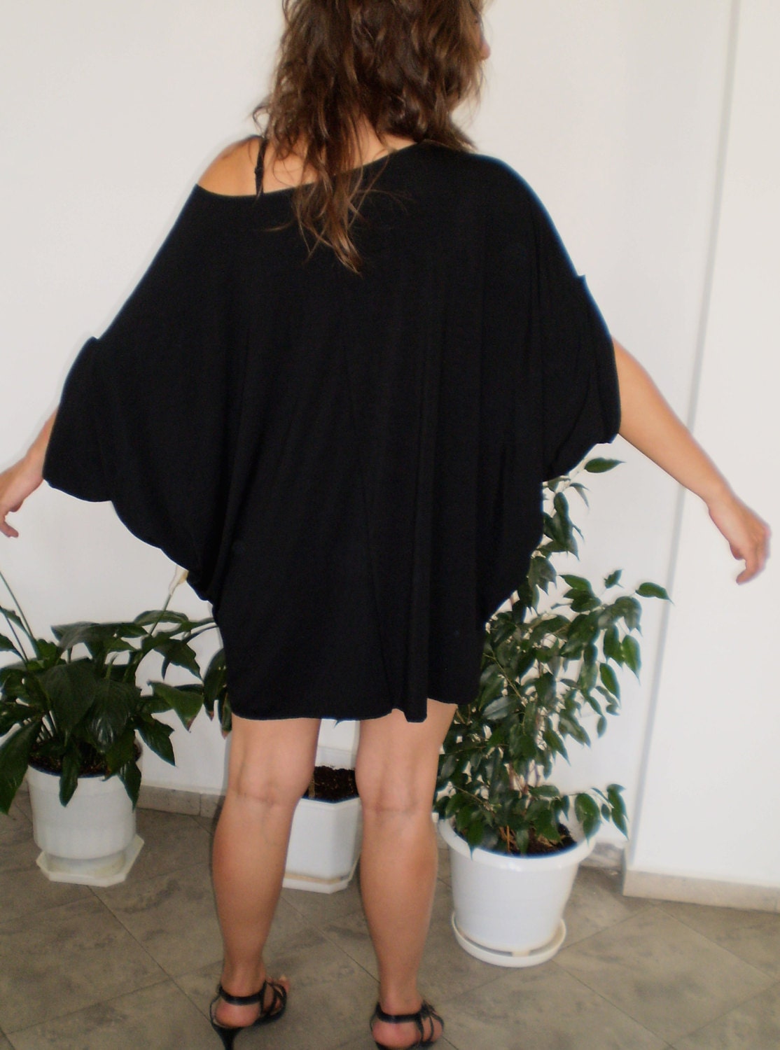 本当に信頼出来る商品 Casual Tunic Jersey Long Tunic Loose Midi Sizes Plus Dress チュニック