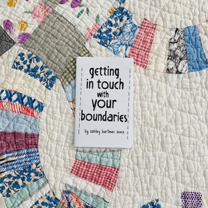 boundaries! mini zine