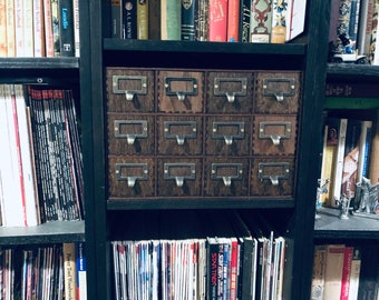 Apothecary Style Cabinet - 12 drawer for Ikea Billy shelf unit