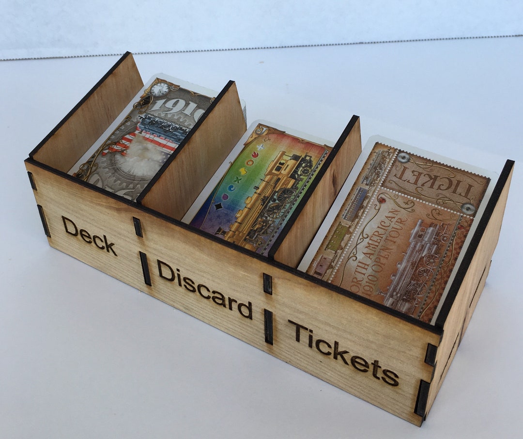 Deck Holders for Ticket to Ride Games Etsy