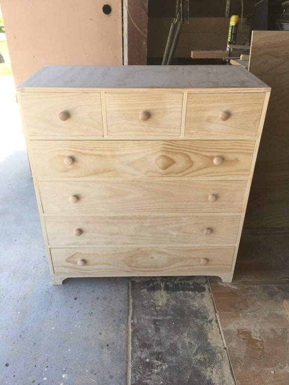 Pine Dresser 5 6 Or 7 Drawer Etsy