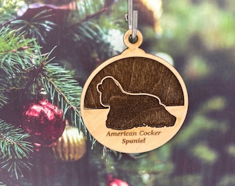 Personalized Dog Christmas Ornament Set 1