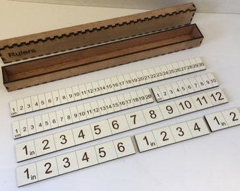 Photo Scaling Rulers