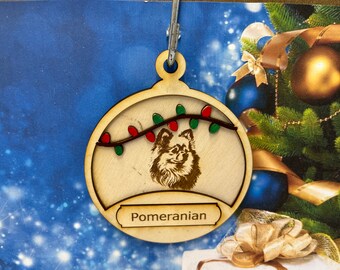 Personalized Dog Christmas Ornament Set 8