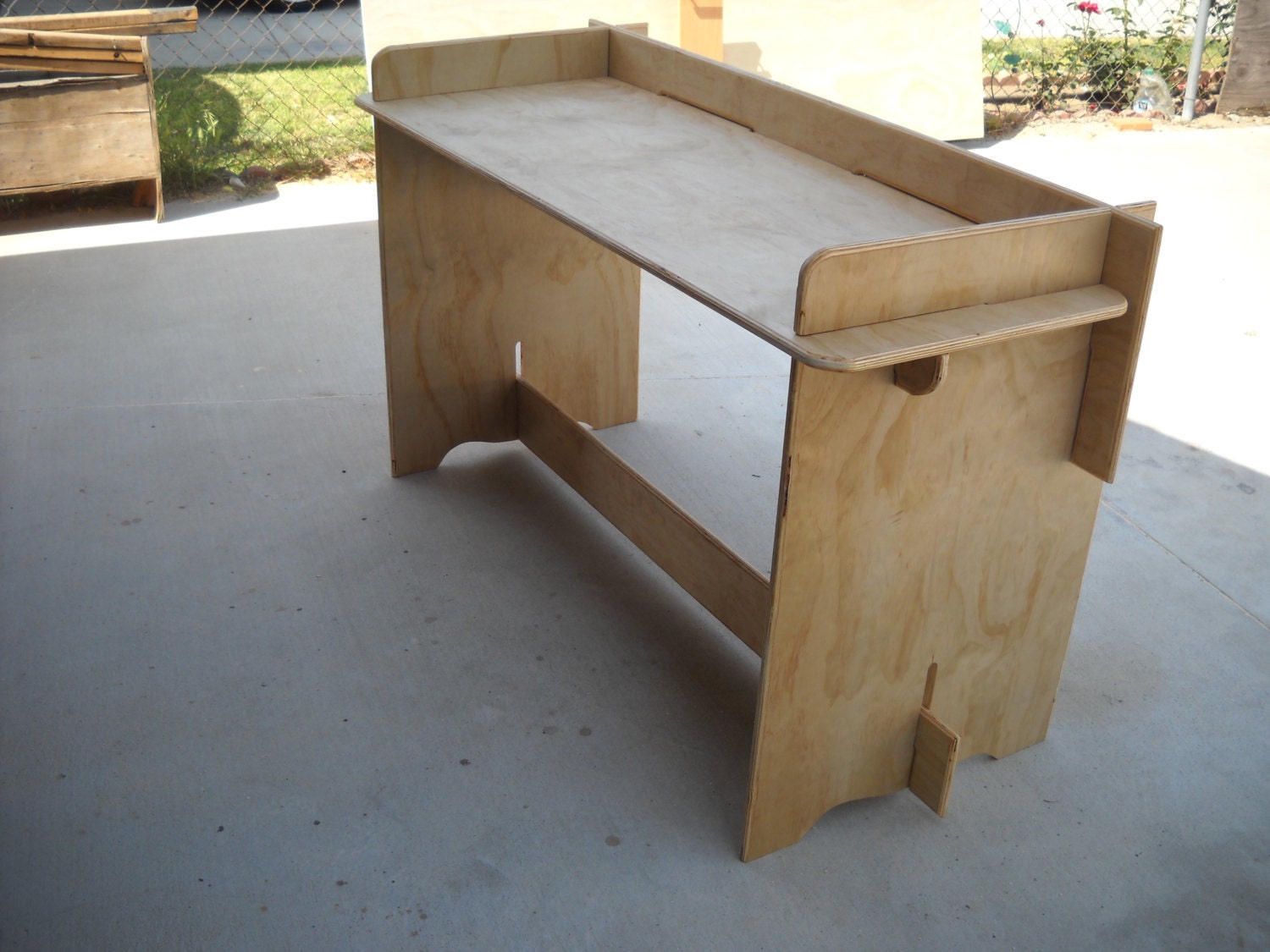 Slot together Camp Table / Patio Table Etsy