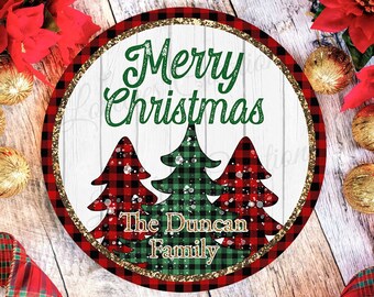 Personalized Christmas Stickers, Christmas Tree Sticker, Custom Merry Christmas Label, Holiday Gift Tags, Customs Holiday/Christmas Stickers